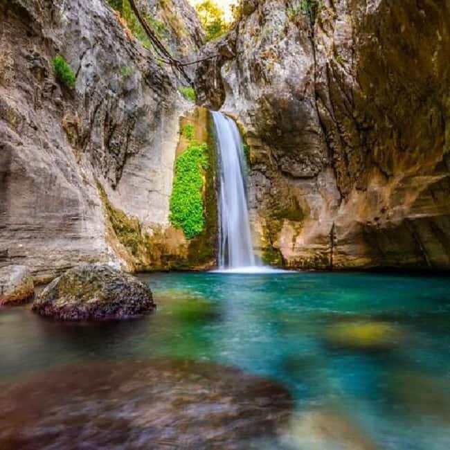 Alanya: 3 in 1 Tour Sapadere Waterfalls, Dim Stream,Dim Cave - Sapadere Canyon Waterfalls: The Wooden Bridge Walk