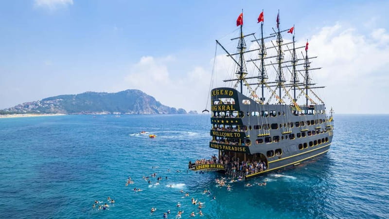 Alanya: All Inclusive Luxury Boat Trip w/ Optional Free Time - Stop for Sea Views and Swimming at Ulaş