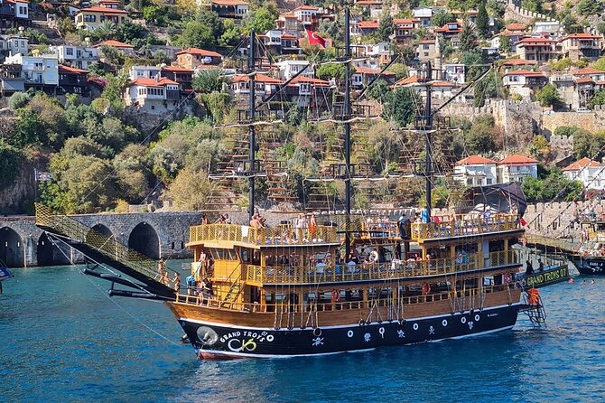 Alanya All Inclusive Pirate Boat Trip With Hotel Transfer - Timing: 10am Pier Departure and Around 4:30pm Back in Alanya