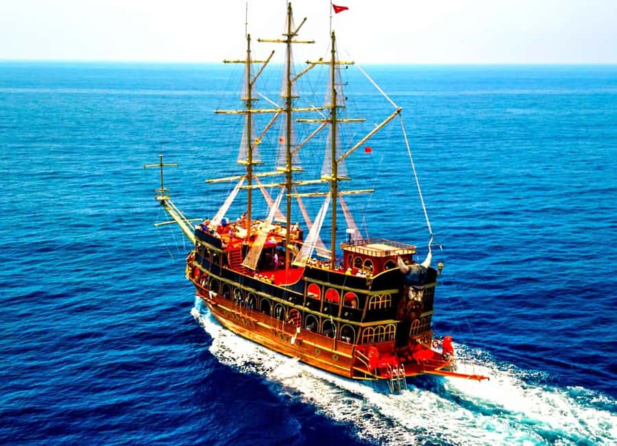 Alanya: Biggest Pirate Boat Tour with Soft Drinks and Lunch - Stop-by-Stop Breakdown: What Each Bay and Cave Gives You