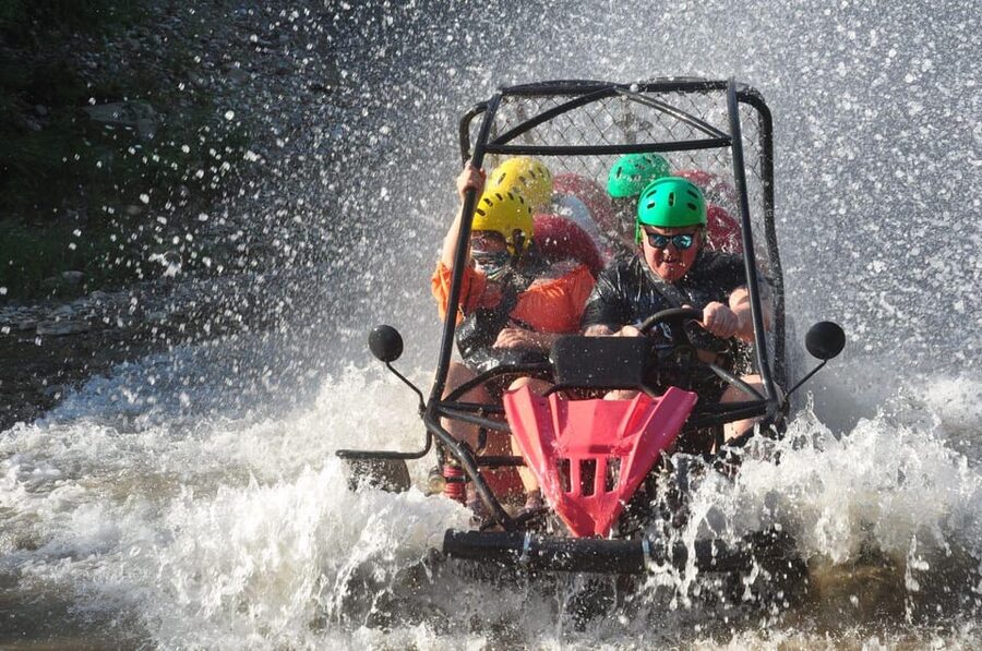 Alanya: Buggy Safari Excursion with Hotel Pickup - Mountainside check-in: instruction, protective gear, and safety reality