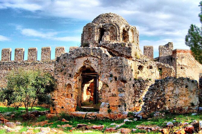 Alanya Cable Car, Red Tower, Castle Walk & Shipyard Tour - Alanya Castle and Castle Walk: fortress views with real structure
