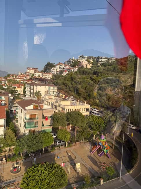 Alanya Castle & Cleopatra Beach: Premium Cultural Journey - Alanya Castle from the cable car: the view is the whole point
