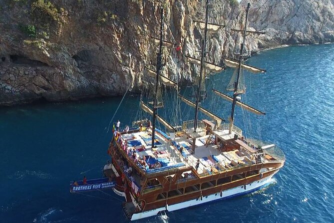 Alanya Catamaran Boat with Swimming and Snorkelling Activity - Sea life sightings: dolphins and sea turtles (when conditions help)
