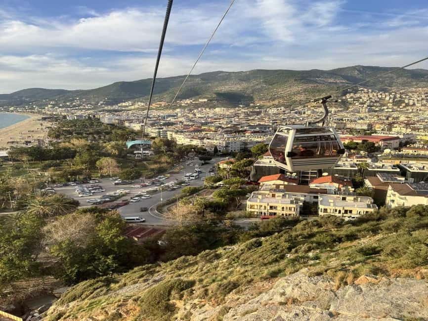 Alanya City Tour: Cleopatra Beach & Optional Cable Car Ride - Getting Your Bearings in Alanya (Panoramic Start)