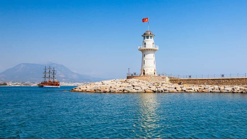 Alanya: Family-Friendly Catamaran Cruise with Castle Views - Meeting at Alanya Harbour and settling onto a catamaran