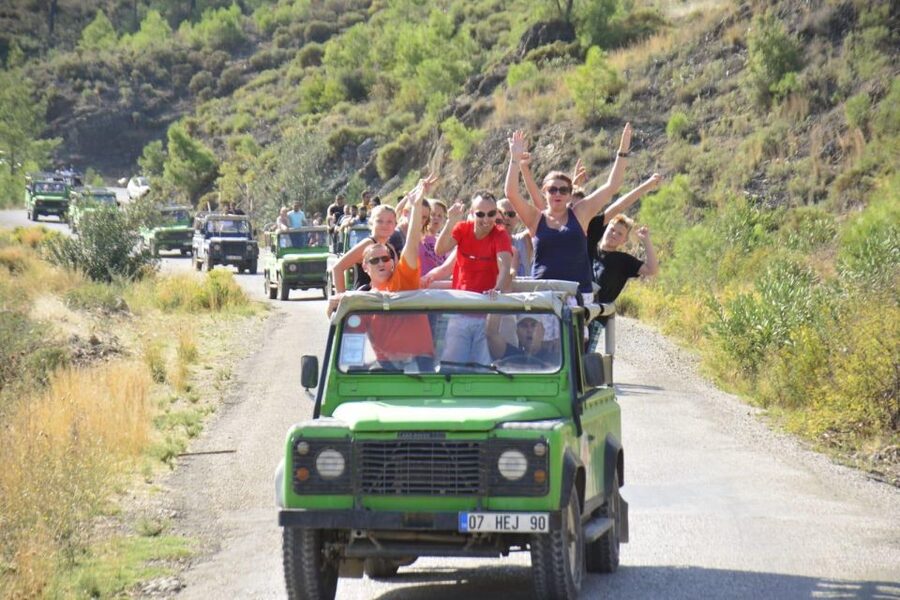 Alanya Family Jeep Safari: Scenic Adventure for All Ages - Lunch in the Dimçay River: Eating, Swimming, and the Most Memorable Cooling-Off