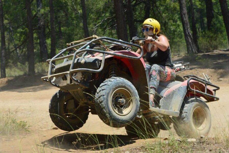 Alanya: Forest Quad-Bike Excursion with Hotel Pickup - Getting set up: the safety lesson before the mud