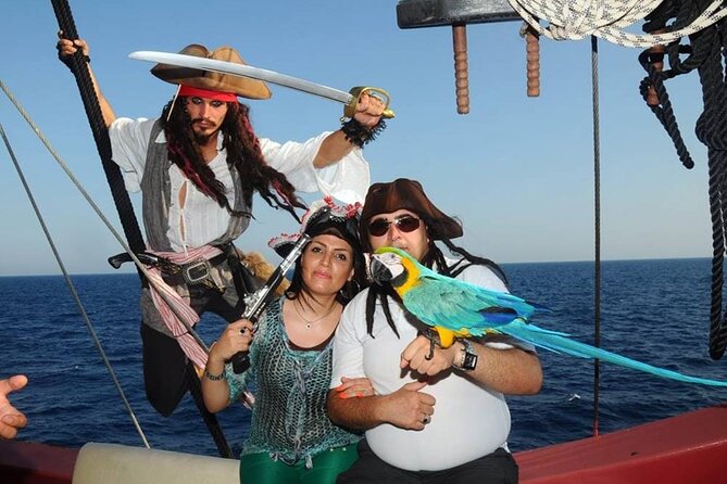 Alanya Grand Pirate Boat Tour with Lunch, Soft Drinks & Transfer - Key highlights at a glance
