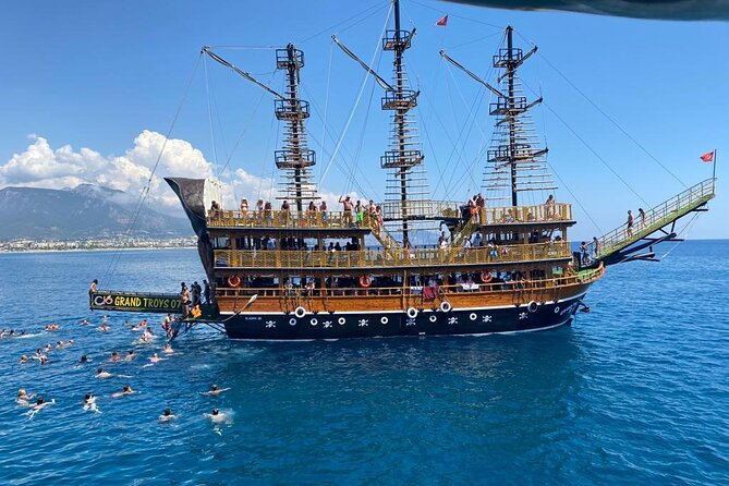 Alanya Grand Pirate Boat Tour with Lunch, Soft Drinks & Transfer - Getting to the harbor: pickup, timing, and what to expect
