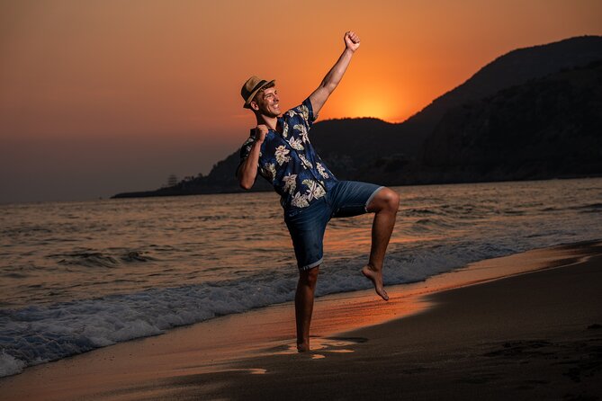 Alanya Holiday Photo Shoot – Families, Couples & Solo Travelers - Adding variety fast: caves, viewpoints, towers, and seaside edges