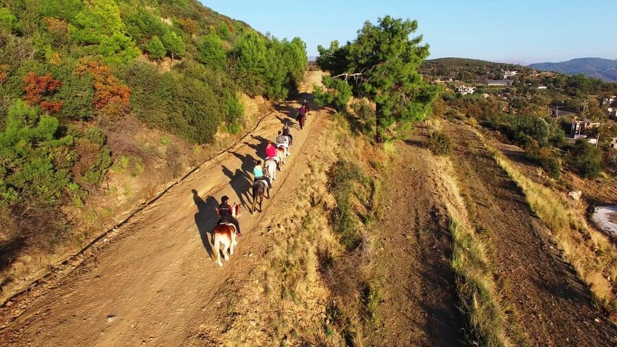 Alanya: Horse Riding Tour - Foam party and the reality of getting splashed