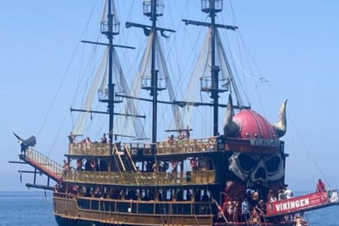 Alanya King of Vikingen All Inclusive Boat Tour - Getting to the harbor: meeting point and timing realities