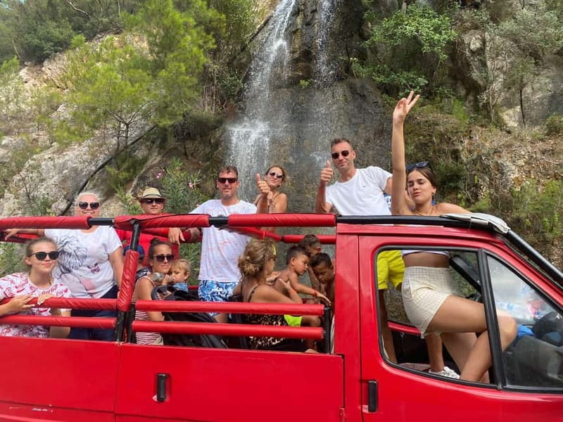 Alanya: Nature Adventure at Dim Cave & Dim River with Lunch - How the Alanya pickup and jeep-style ride sets the tone