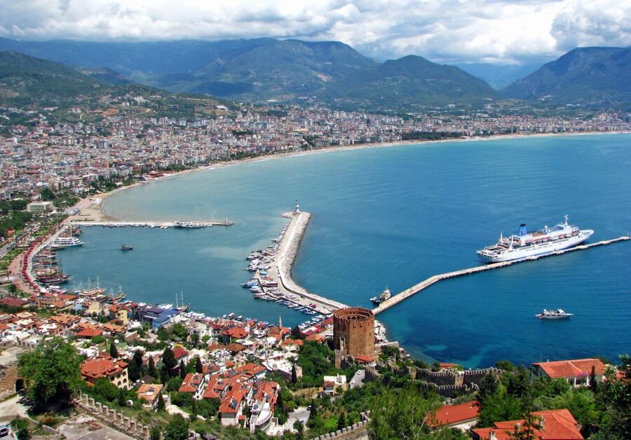 Alanya: Pirate Boat Tour with Unlimited Soft Drinks & Lunch - Alanya looks totally different from the water