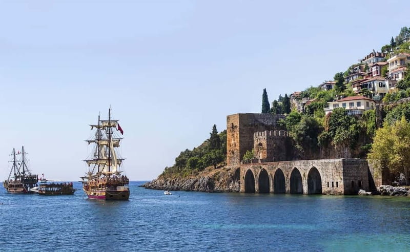 Alanya: Pirate Boat Trip with Meal, Drinks and Pickup Option - Key things to know before you go