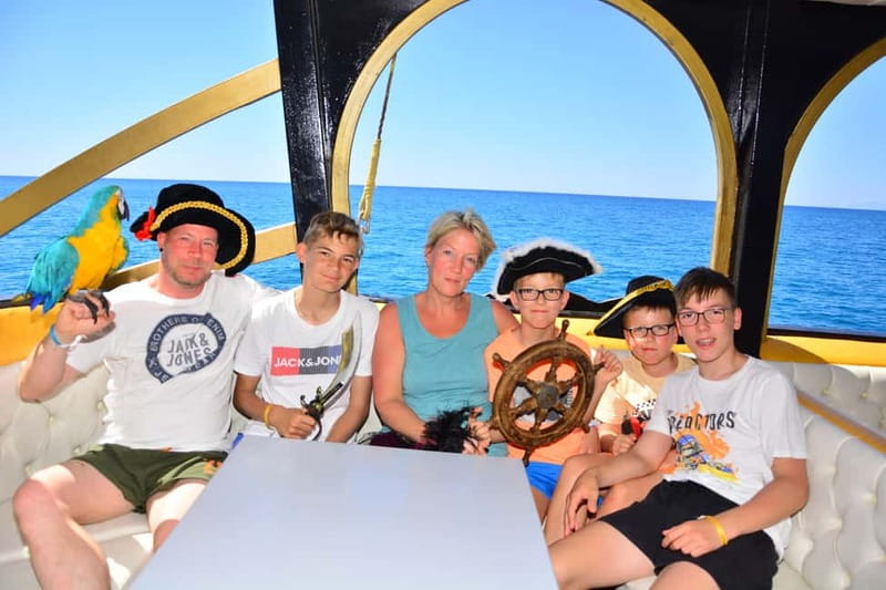 Alanya: Pirate Boat Trip with Meal, Drinks and Pickup Option - The fun factor: foam party, music, and staff-led entertainment