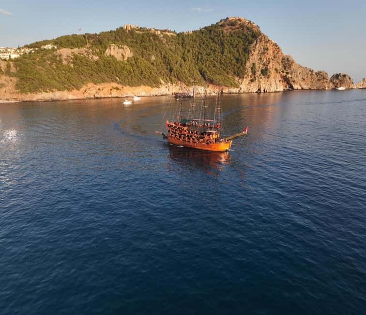 Alanya: Pirate Boat with Lunch and Unlimited Drinks - The real itinerary rhythm: swim breaks, photo moments, and nonstop music