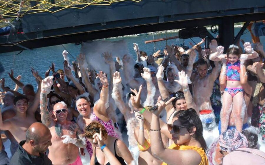 Alanya Pirate Cruise: Swim, Lunch & Unlimited Soft +Transfer - Swim Stops in Crystal-Clear Water (Bring the Right Stuff)