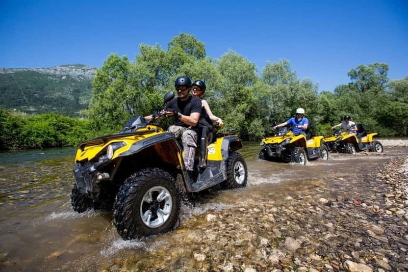 Alanya: Quad Safari Tour in the Taurus Mountains - Getting on the Automatic Quads: Training, Helmets, and First Moves