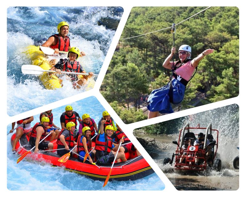 Alanya : Rafting, Quad/ Buggy & Zipline Adventure Combo Tour - Who this tour suits best (and who should think twice)