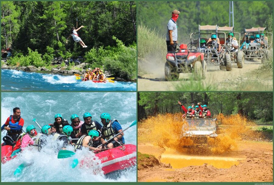 Alanya: Rafting, Zipline, Quad, Buggy, Jeep Tour with Lunch - Key things to know before you go