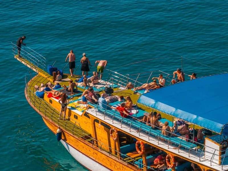Alanya: Small-Group Boat Tour with Lunch and Soft Drinks - Morning Pickup and Boarding the Two-Deck Boat