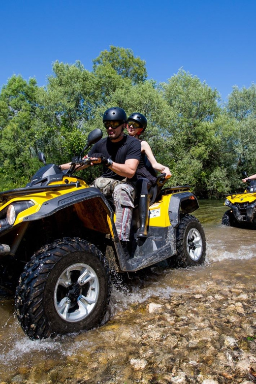 Alanya: Super Combo Quad, Buggy, Rafting & Zipline w/Lunch - Rafting on the river near Alanya: adrenaline with a safety briefing