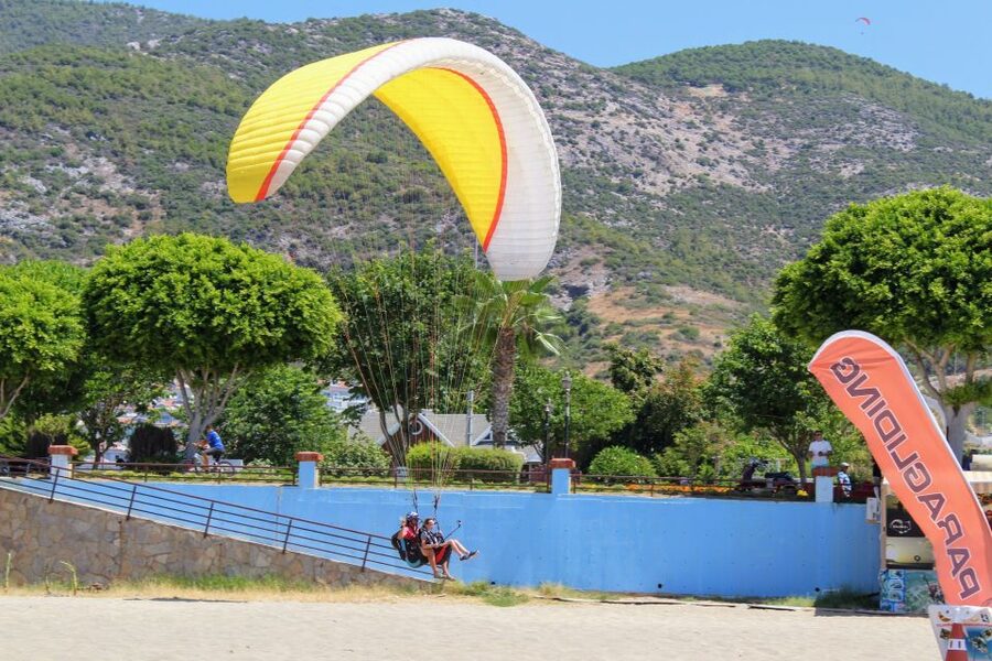 Alanya: Tandem Paragliding Experience Over Cleopatra Beach - The ride to the launch: From beach area up to 800 meters