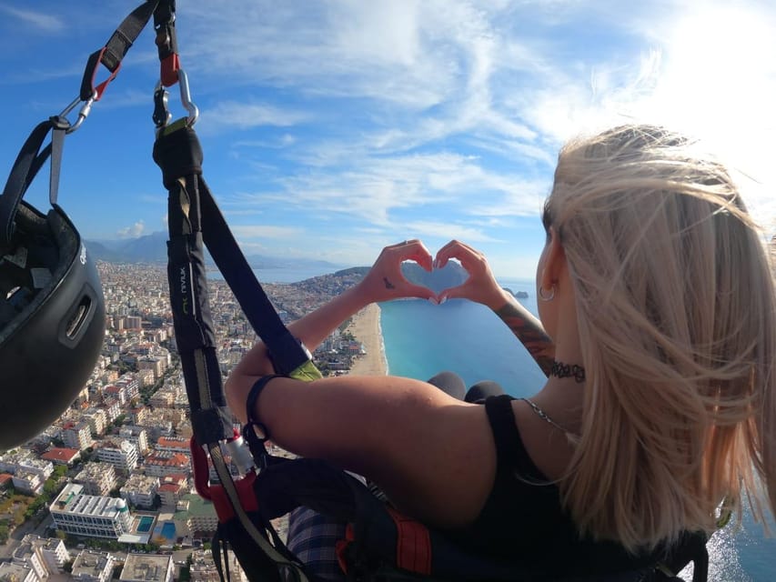 Alanya: Tandem Paragliding Flight to Cleopatra Beach - The real thrill: what it’s like when the harness clicks in