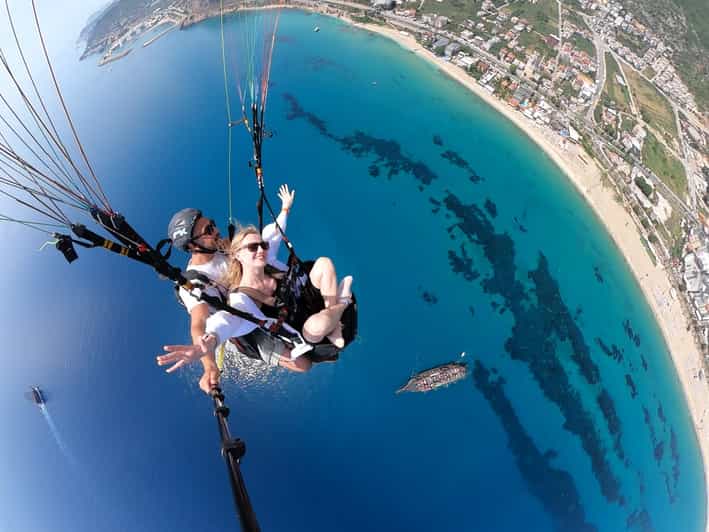 Alanya: Tandem Paragliding Flight to Cleopatra Beach - Getting to the launch: meeting point and the Taurus Mountains drive