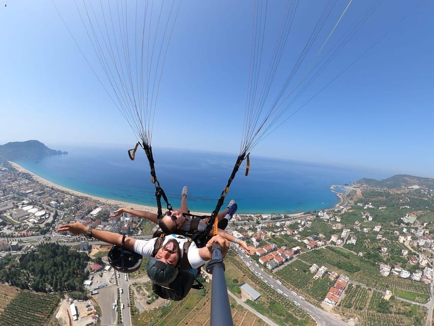 Alanya: Tandem Paragliding Flight to Cleopatra Beach - Photos and videos: plan extra cash, because your phone stays put
