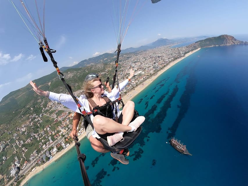 Alanya: Tandem Paragliding Flight to Cleopatra Beach - Price and value: what $32 really buys
