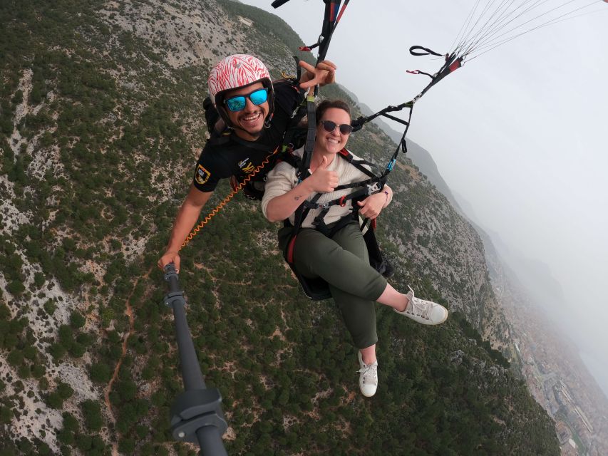 Alanya: Tandem Paragliding Over a Castle and the Sea - The Air Time: Thermals, Maneuvers, and a Quick Taste of Control