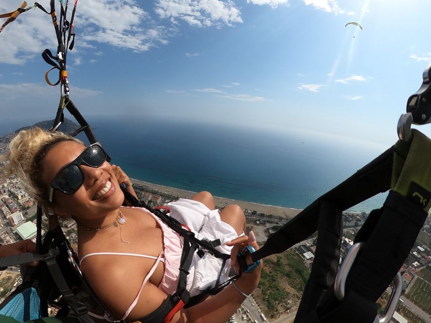 Alanya: Tandem Paragliding Over a Castle and the Sea - Landing on Cleopatra Beach: The Sand Touch Moment