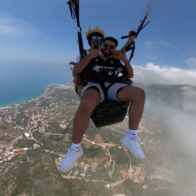 Alanya: Tandem Paragliding Over a Castle and the Sea - Getting There in Alanya: Pickup, Air-Conditioned Transport, Meeting Point