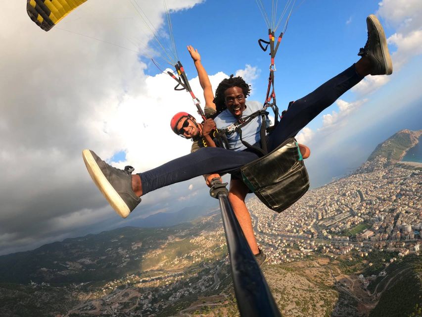 Alanya: Tandem Paragliding with Hotel Pickup - Launch Off the Cliff at 500 Meters: The Part That Feels Fast