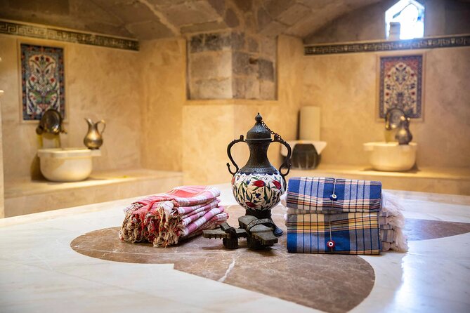 Alanya Turkish Bath with Jacuzzi, Massage, Facemask & Transfer - Face Mask, Apple Tea, and a Cooling Reset