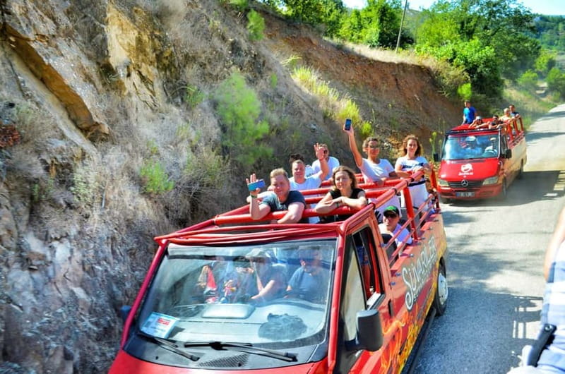 Alanya: Water Wars and Dim River Tour W/ Lunch - All in One - Stop-by-stop: photos, viewpoints, and a village that actually feeds you