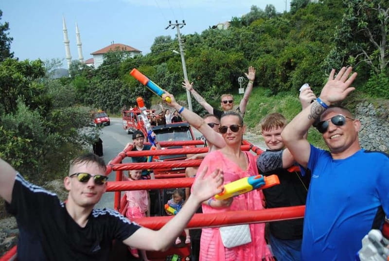Alanya: Water Wars and Dim River Tour W/ Lunch - All in One - What to bring for a day that turns damp