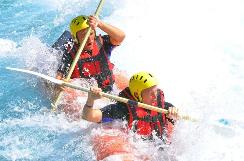 Antalya/Alanya: Rafting With Additional Extreme Options - Rafting the second-level river: gear up, listen up, then enjoy the water