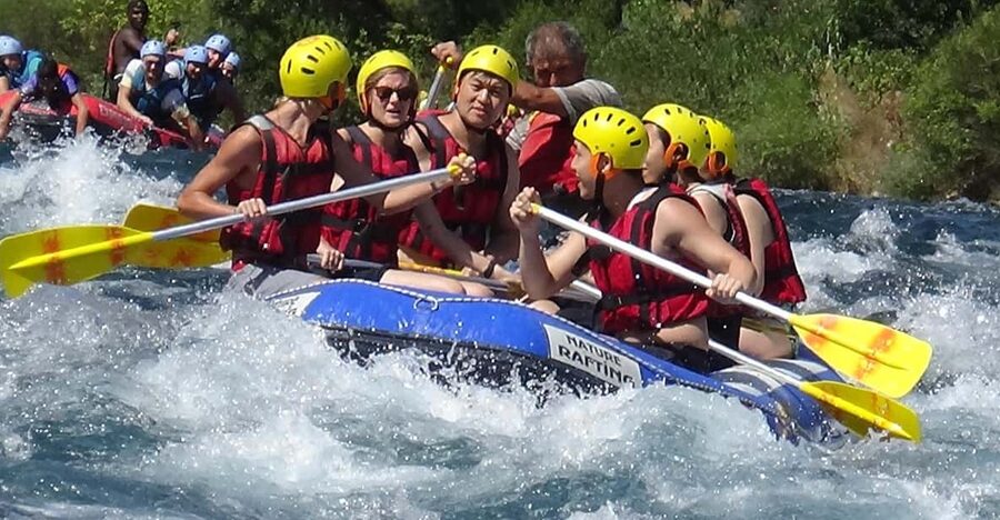 Antalya,Alanya,Side,Belek Rafting Tour+Lunch - The Start-to-Swim Section: Boats, Breaks, and Canyoning Energy