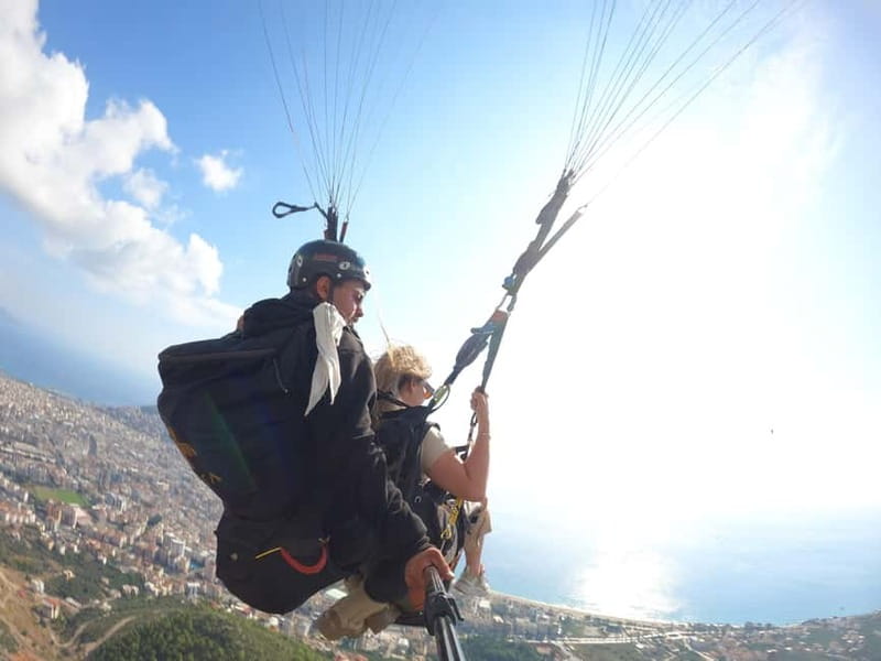 Antalya-Belek-City of Side: Tandem Paragliding With Transfer - Phone, cameras, and the optional €60 photo/video add-on
