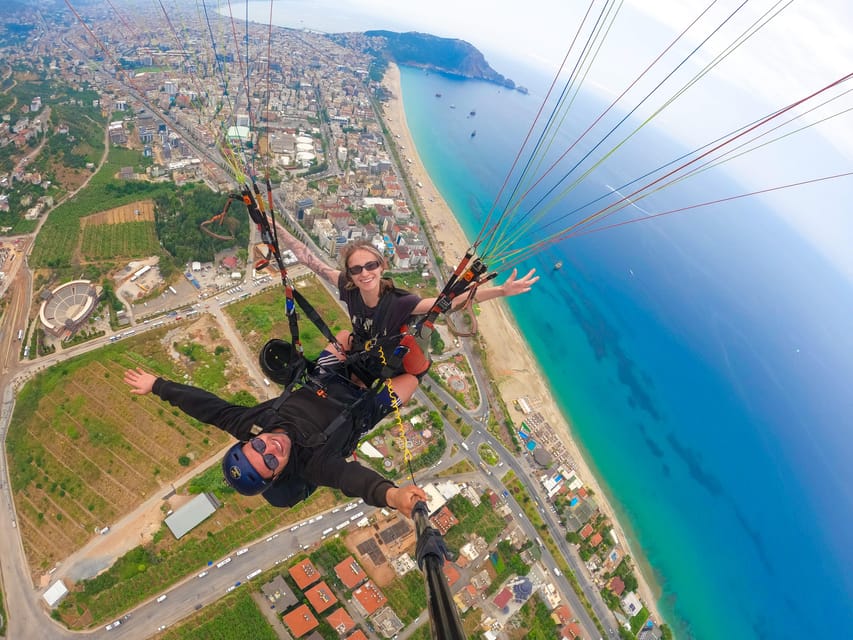 Antalya/Belek: Paragliding in Alanya with Optional Transfer - Launching Over the Sea: What Your Flight From 750m Feels Like