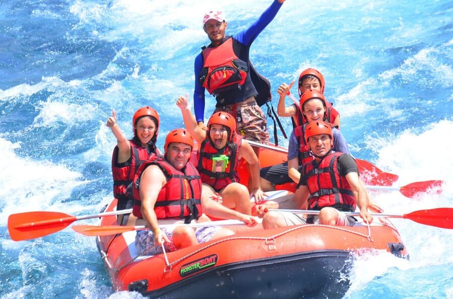 Antalya Full Day Rafting Tour with Lunch - The end point: lunch at the riverside restaurant