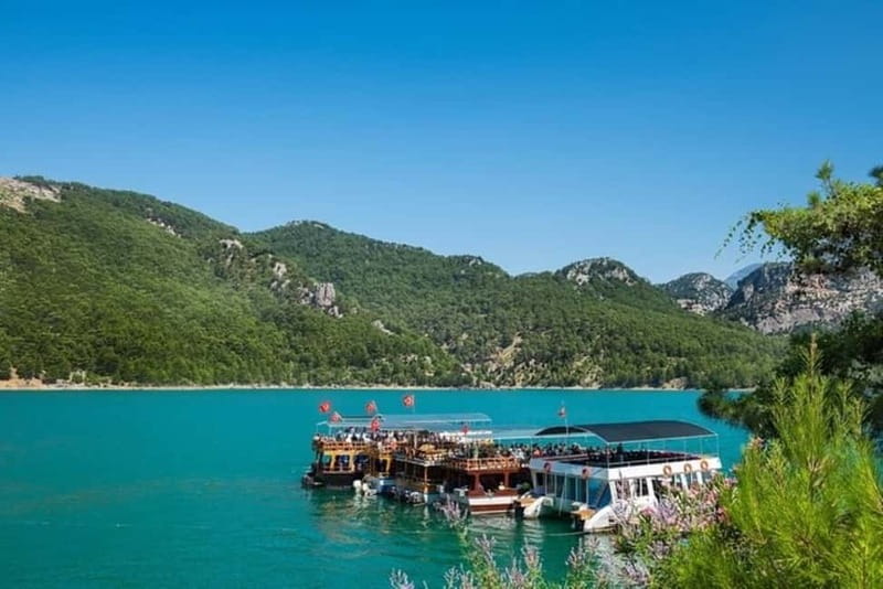 Antalya/Side: Green Canyon Day Trip with Boat Tour and Lunch - Catamaran Cruise With Two Canyon Swim Stops