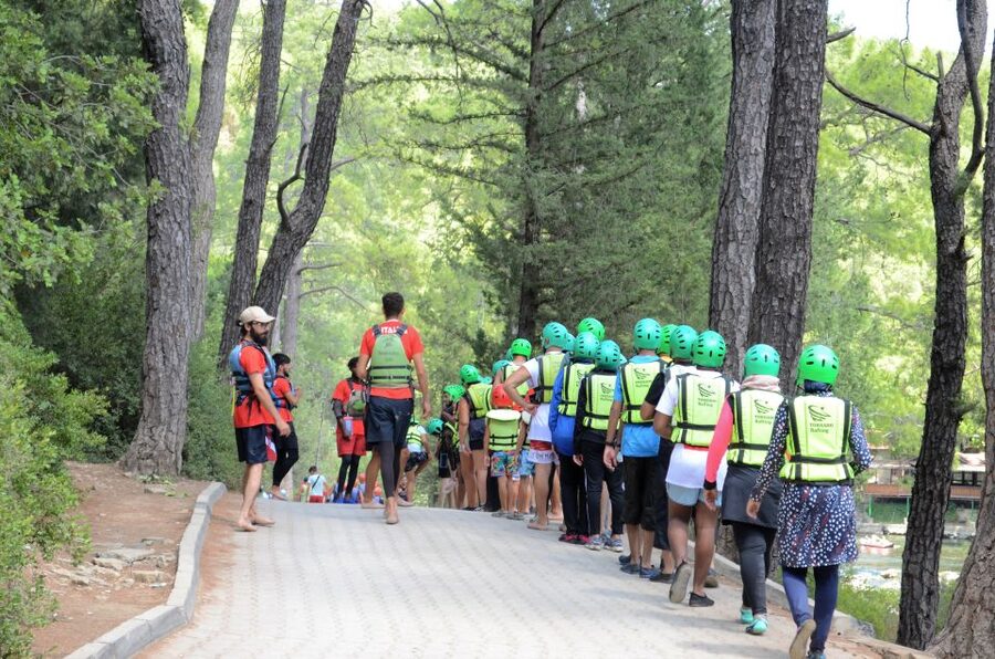 City of Side/Alanya: Koprulu Canyon Rafting Tour with Lunch - The River Section: 10 Rapids, Swimming Breaks, and a Mid-Trip Reset