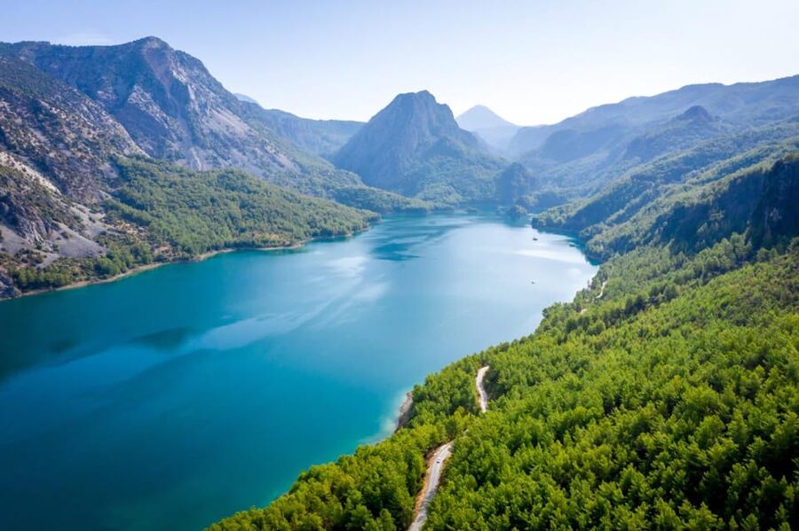 City of Side: Cabrio Bus & Green Lake Boat Tour with Lunch - Manavgat Waterfall and the Oymapınar Dam area: natural stop with extra costs