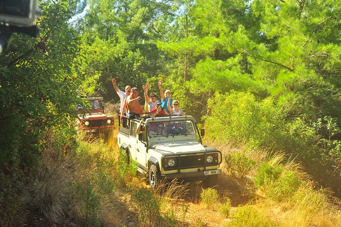 Combi Safari offroad adventure with picnic - Panoramic stop near Cleopatra Beach, then back to Alanya