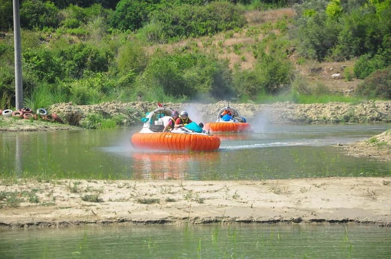 Experience Alanya's First Tourist Hovercraft Adventure! - The safety briefing and training that make the ride more fun